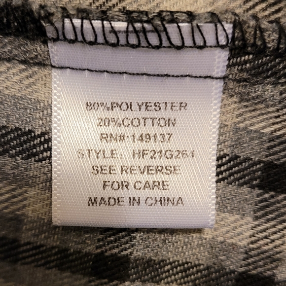 Checkered tunic top - Picture 3 of 3